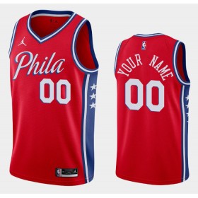 Maillot NBA Philadelphia 76ers Personnalisable 2020-21 Jordan Brand Statement Edition Swingman - Homme
